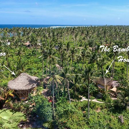 The Bamboo Houses - Tropical Garden & Empty Beach General Luna  Exteriér fotografie