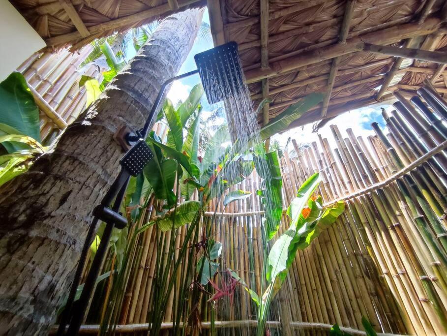 The Bamboo Houses - Tropical Garden & Empty Beach General Luna  Exteriér fotografie