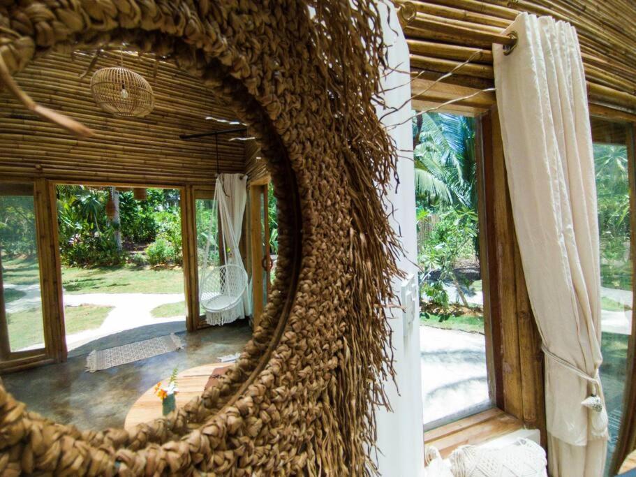 The Bamboo Houses - Tropical Garden & Empty Beach General Luna  Exteriér fotografie
