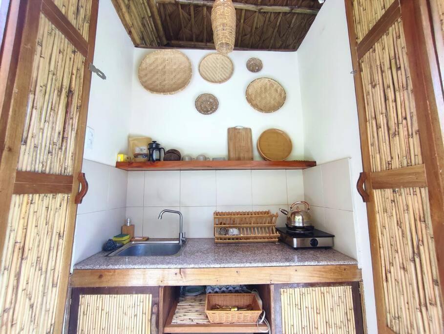 The Bamboo Houses - Tropical Garden & Empty Beach General Luna  Exteriér fotografie