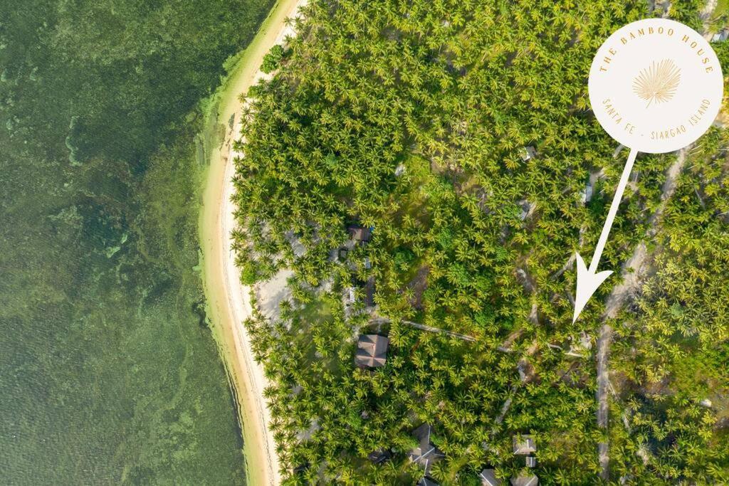 The Bamboo Houses - Tropical Garden & Empty Beach General Luna  Exteriér fotografie