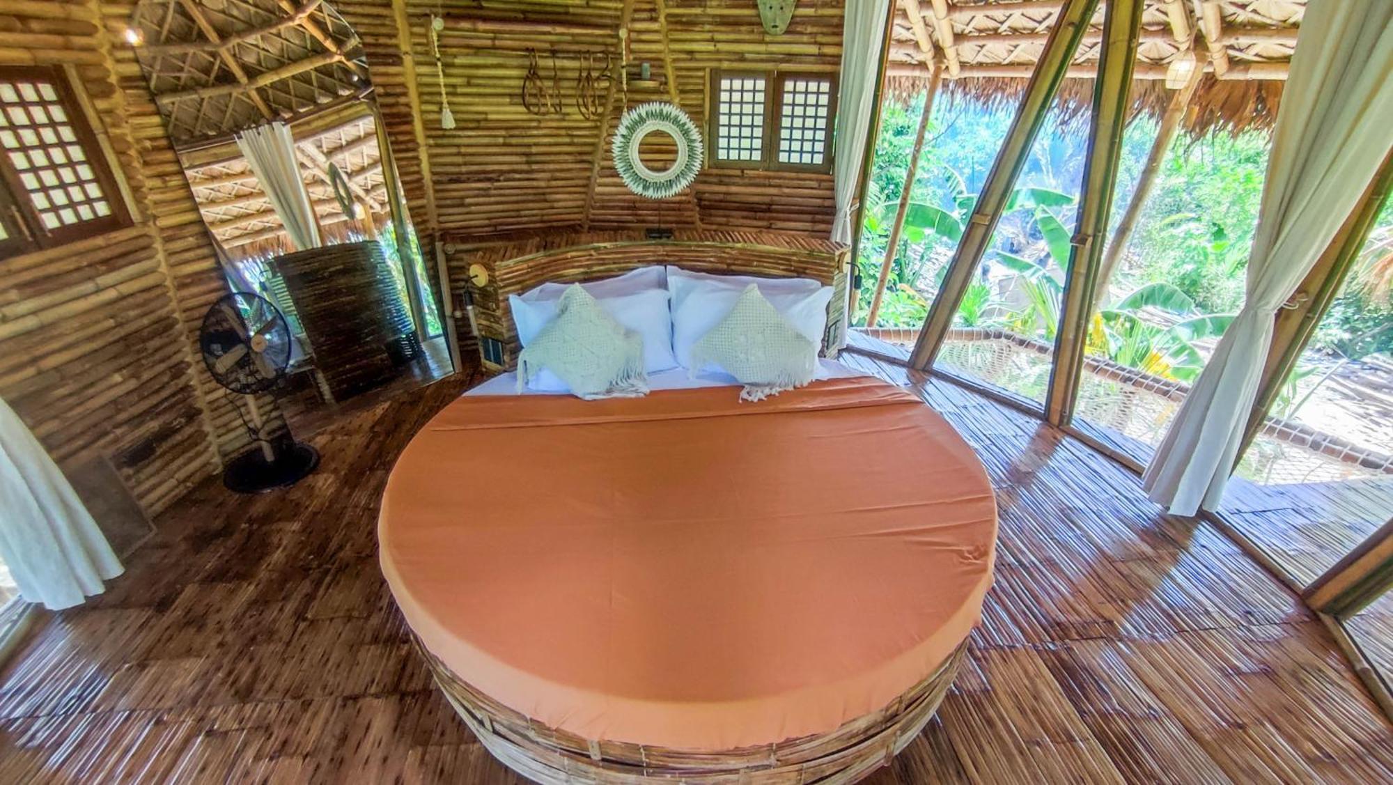 The Bamboo Houses - Tropical Garden & Empty Beach General Luna  Exteriér fotografie