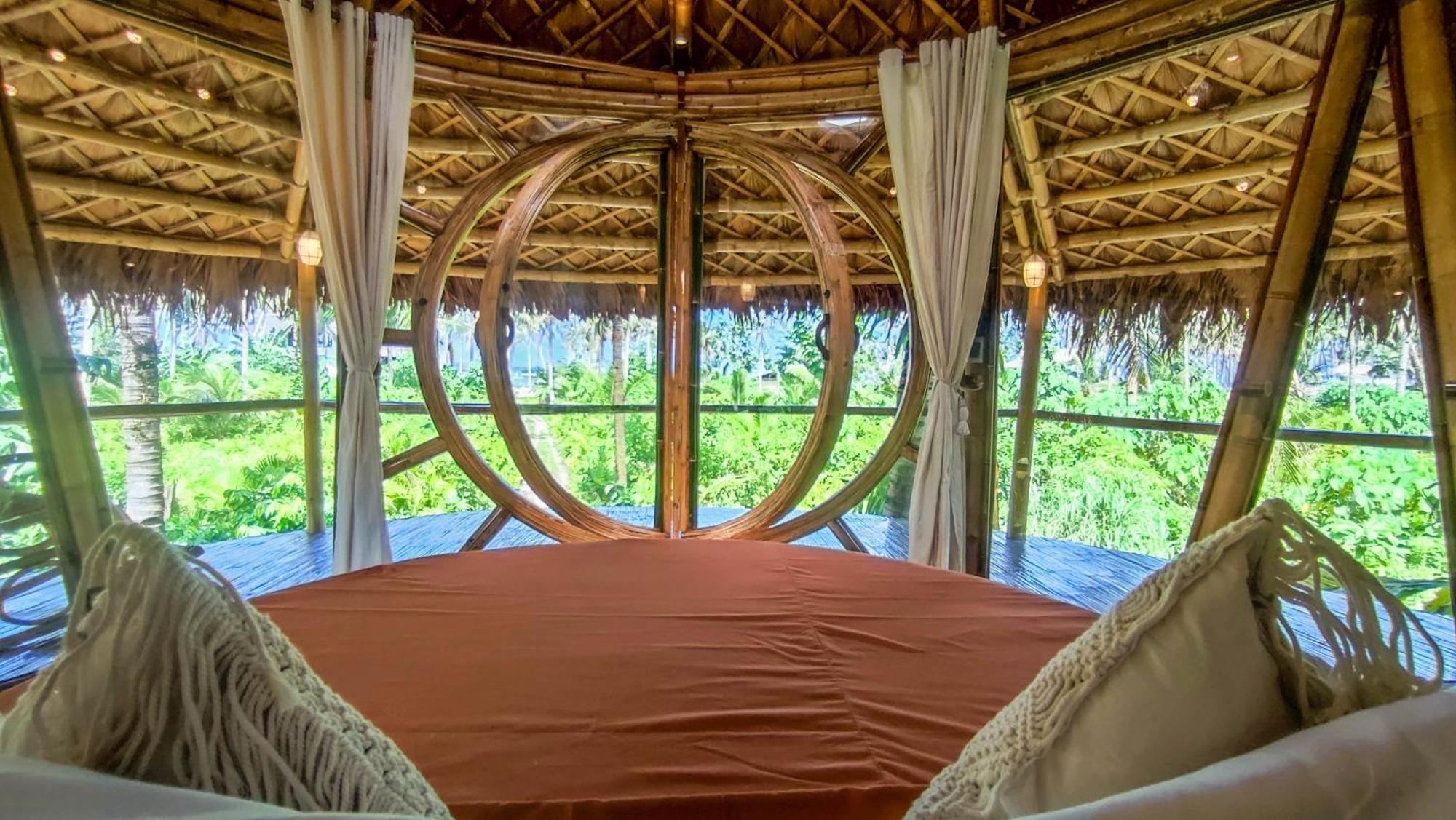 The Bamboo Houses - Tropical Garden & Empty Beach General Luna  Exteriér fotografie