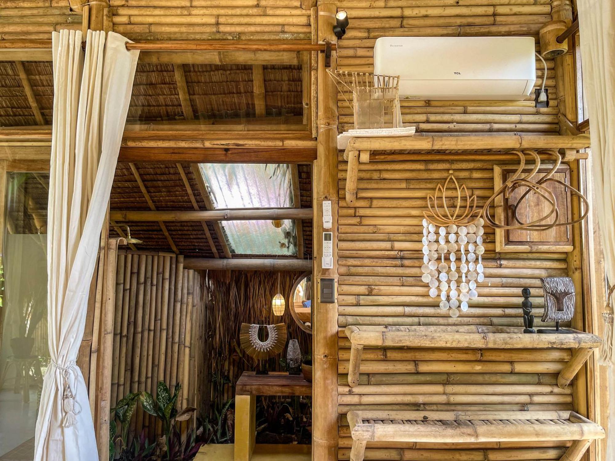 The Bamboo Houses - Tropical Garden & Empty Beach General Luna  Exteriér fotografie